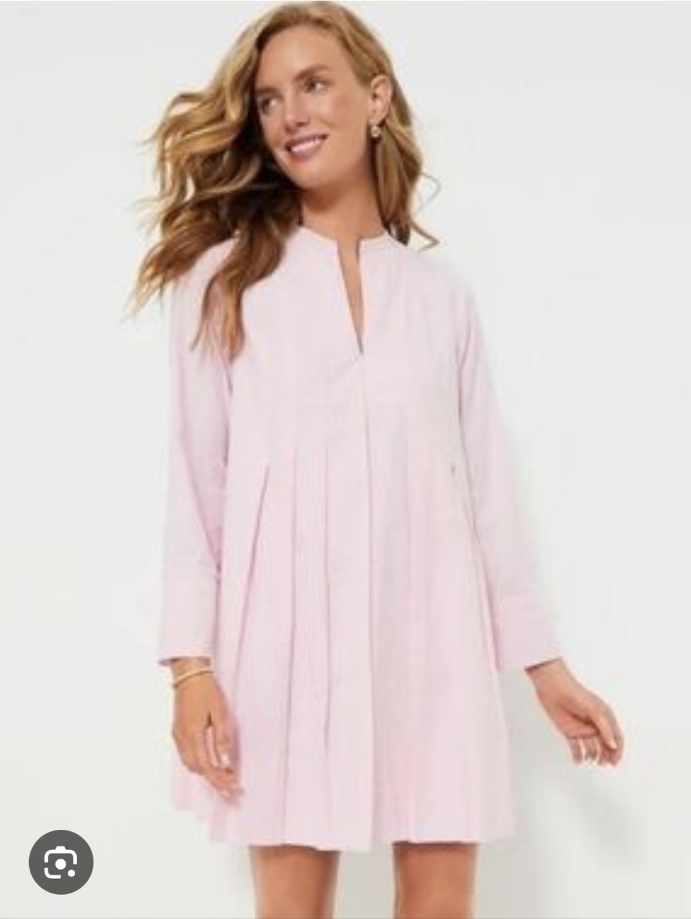 New Tuckernuck Pink Linen Dress Size Large